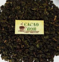 Зеленый ароматизированный чай Вишня в шоколаде