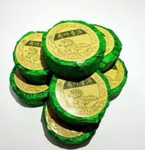 Шу ПуЕр Медальйон з лотосом